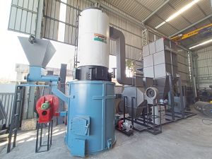 Four Pass Thermic Fluid Heater