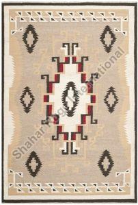 cotton flat weave rug