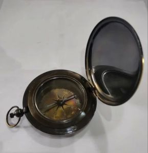 2 Inch Vintage Brass Compass