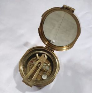 Vintage Stanley London Brass Compass