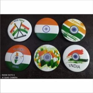 Indian Flag Badge