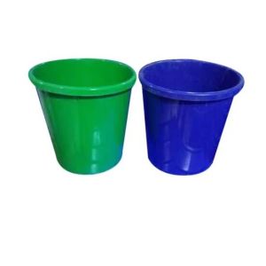 Green Plastic Dustbin