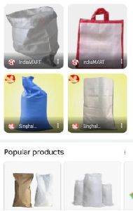HDPE plastic n fabric bag machine