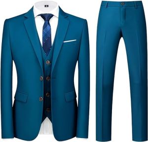 Royal Blue Men Wedding Suit Business Suit Dating Wear