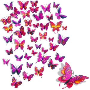 3d Butterfly Sticker