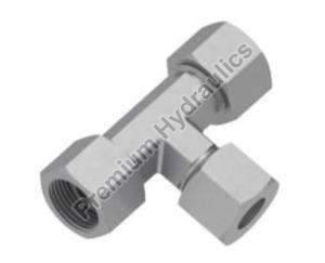 Adjustable Branch Tee Connector with Swivel Nut