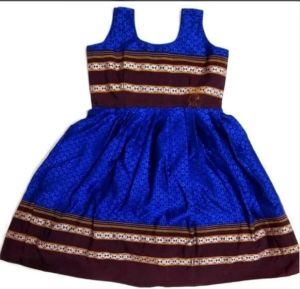 Handloom Kids Sleeveless Frock