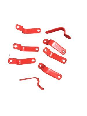 PVC COATED CLIPS RED