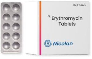 erythromycin tablet