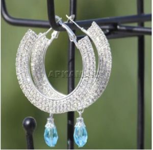 crystal earrings