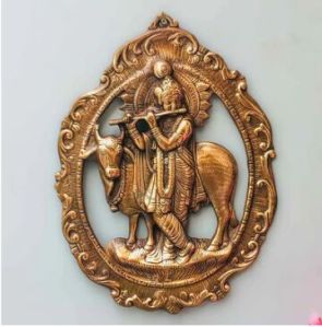 Krishna Playing Flute Wall Hanging