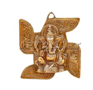 Swastik Ganesh Wall Hanging