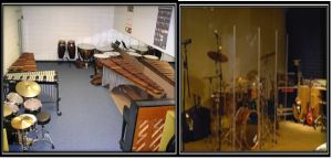 Music practice room