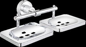 Double Soap Dish Holder
