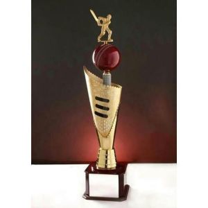 Brass Cricket Trophy