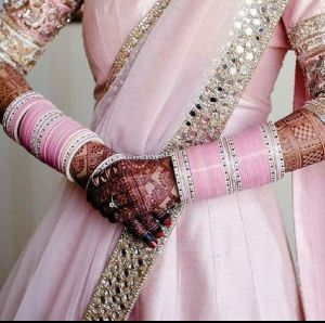 Pink Designer chura