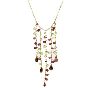 Multi Color Gemstone Necklaces