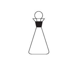 IODINE DETERMINATION WITH INTERCHANGEABLE STOPPER