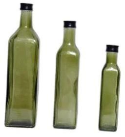 Oil glass bottle