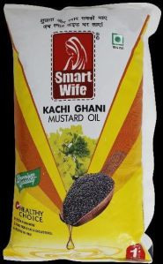 1 pouch smart wife kachhi ghani mustard oil