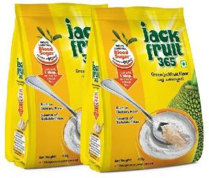 Green Jackfruit Flour - 800g (2 Packs of 400g)