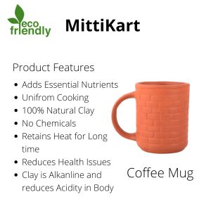 Terracotta Clay Coffee Mug