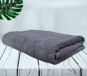 Rekhas Premium Cotton Bath Towel Grey Color