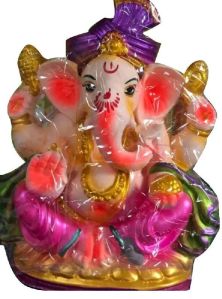 Clay Ganesh Statue