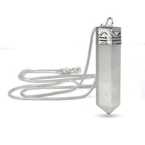 Healing Selenite Gemstone Pendant