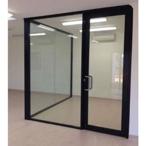 aluminium glass door