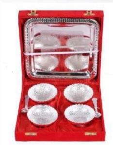 AS-1017 Four Bowl Spoon Tray Set