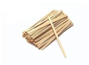 Brown Wooden Coffee Stirrer