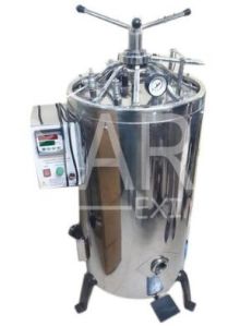 High Pressure Triple Walled Vertical Autoclave