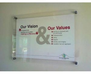 Acrylic Sandwich Board