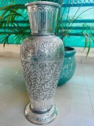 Silver Flower Vase