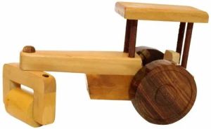 Wooden Road Roller Toy