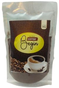 BEGIN COFFEE POWDER ROBUSTA COFFEE 200 gm pack