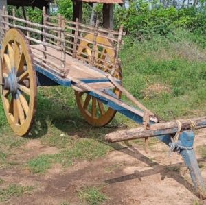 Wooden Bullock cart - Made with teak wood