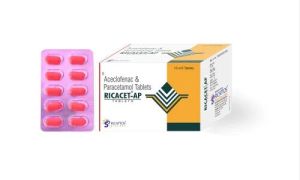 Aceclofenac Paracetamol Tablets