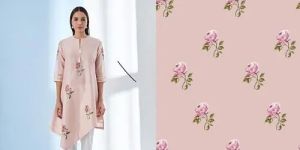 Printed Kurti Fabric