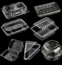 disposable plastic food container