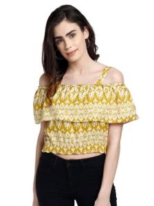 Cut Shoulder Top