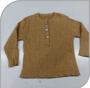 Full Sleeve Woolen Suede Ladies Cardigan