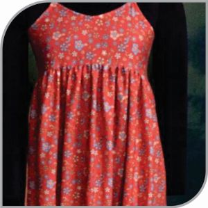 Ladies Cotton One Piece Dress