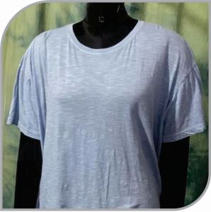 Ladies Cotton Slub T Shirt