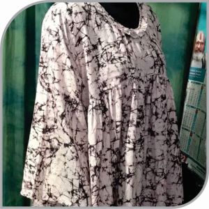 Ladies Printed Cotton One Piece Dress