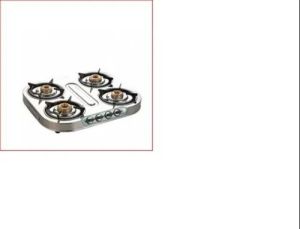 SS Four Burner Cooktop