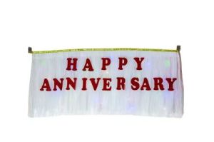 Happy Anniversary Banner