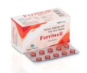 Ferrous Sulphate and Folic Acid Tablets