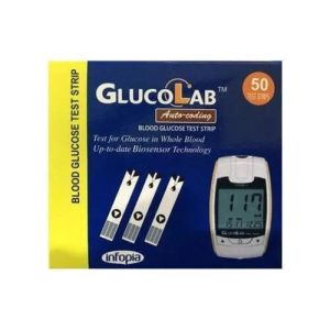 blood glucose test strip